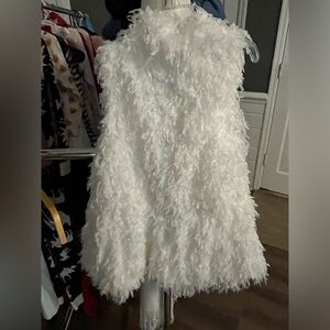 Girls Peplum Snow Vest size 6x by American Widgeon